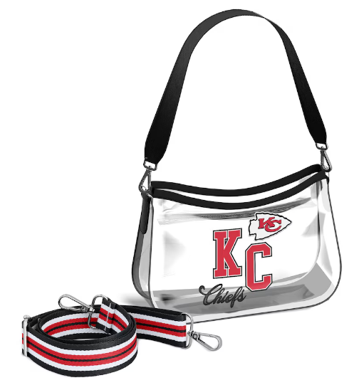  Kansas City Chiefs Clear Stadium Mini Purse by Erin Andrews